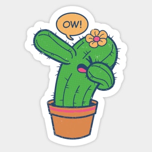 Ultimate Dabbing Cactus Sticker